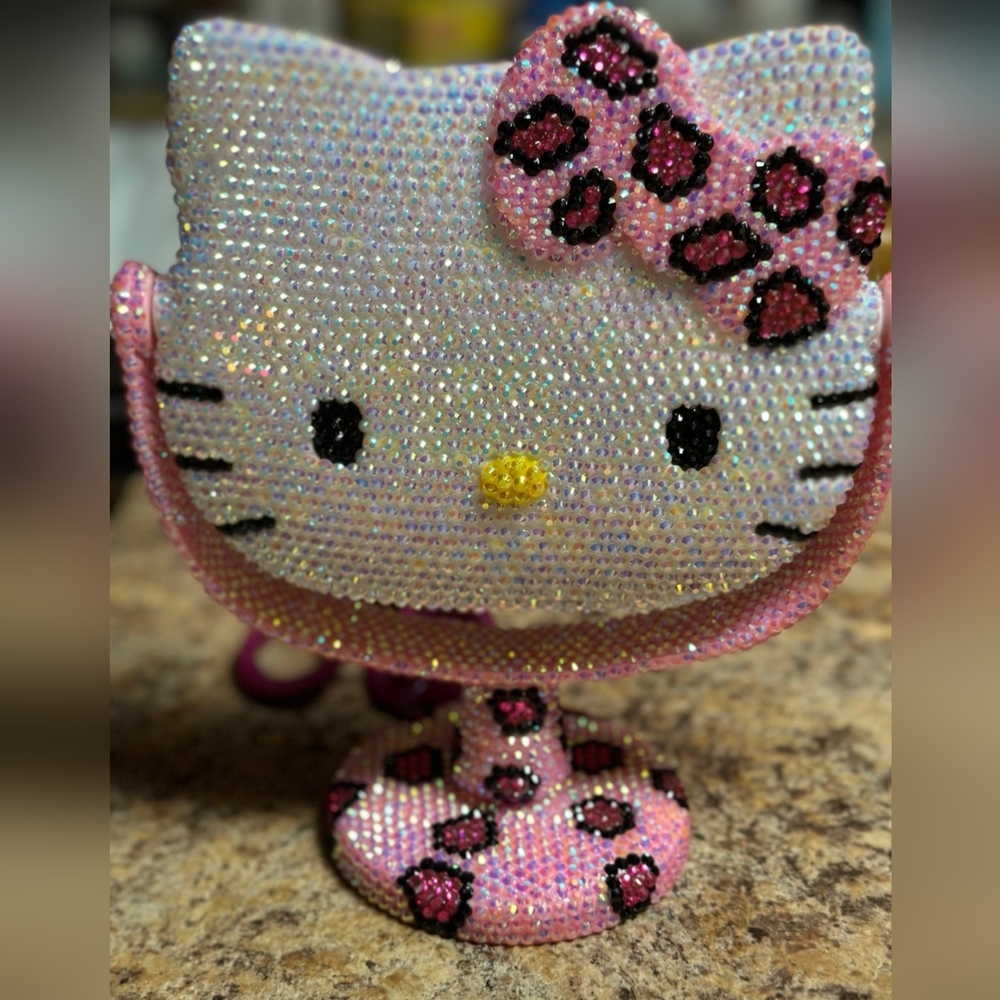 HELLO KITTY BLING VANITY DESK MIRROR